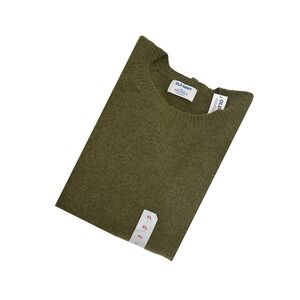 Old Navy Men's Cozy Kuma Crew Neck Pullover Sweater Green XL Wool Blend NWT